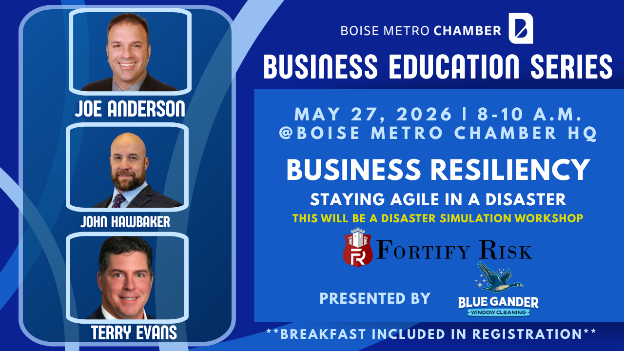 Business Education Series: Business Resiliency, Staying Agile in a Disaster 