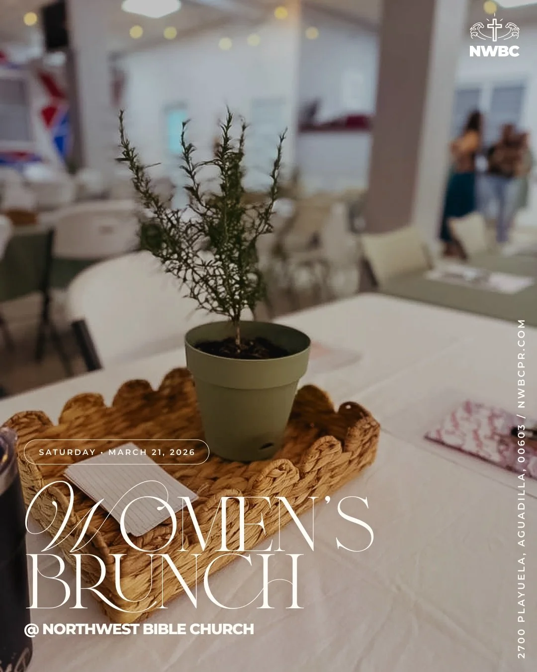 Women gathered. Stories shared. Tables full. Hearts fuller. 🤍

This morning we came together for our Women&rsquo;s Brunch at Northwest Bible Church &mdash; connecting over good food, getting to know each other through a round of BINGO, journaling th