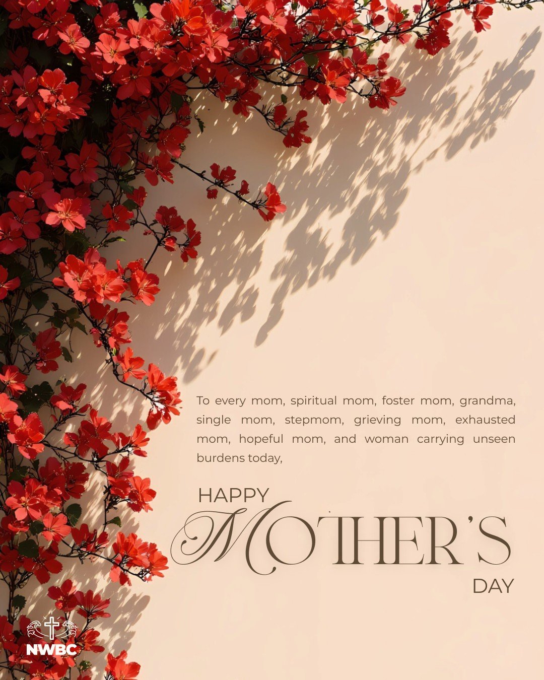 To every mom, spiritual mom, foster mom, grandma, single mom, stepmom, grieving mom, exhausted mom, hopeful mom, and woman carrying unseen burdens today, Happy Mother&rsquo;s Day. 

Some are celebrating with full hearts today.
Others are grieving.
So
