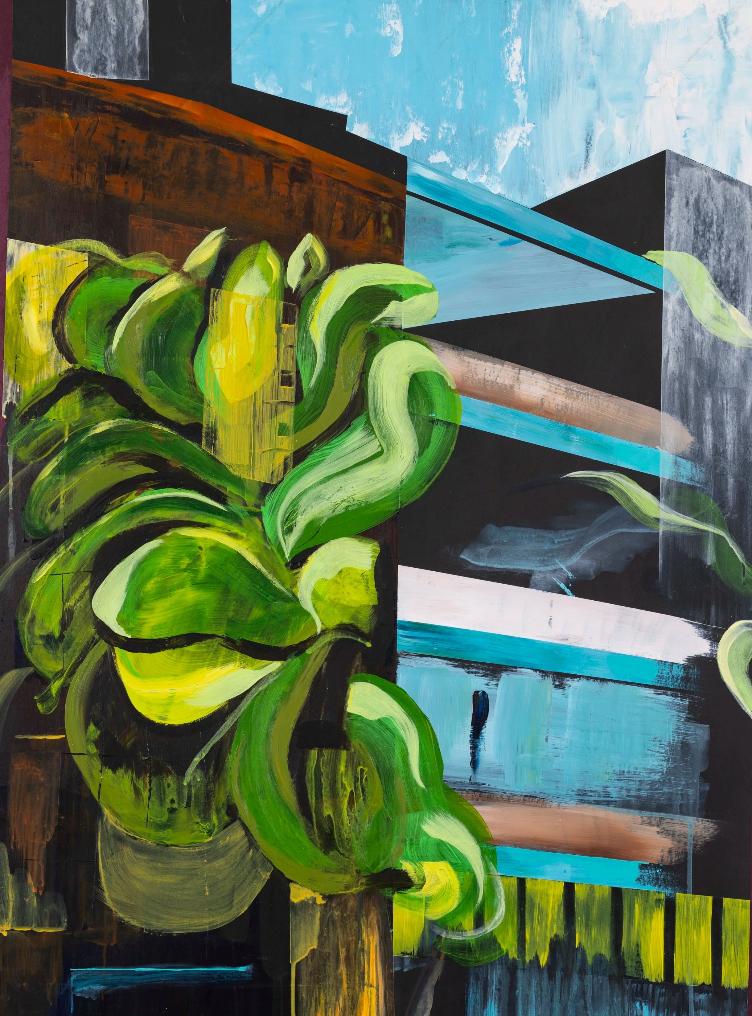 Dreaming the Future - Tom Norman - Acrylic on paper