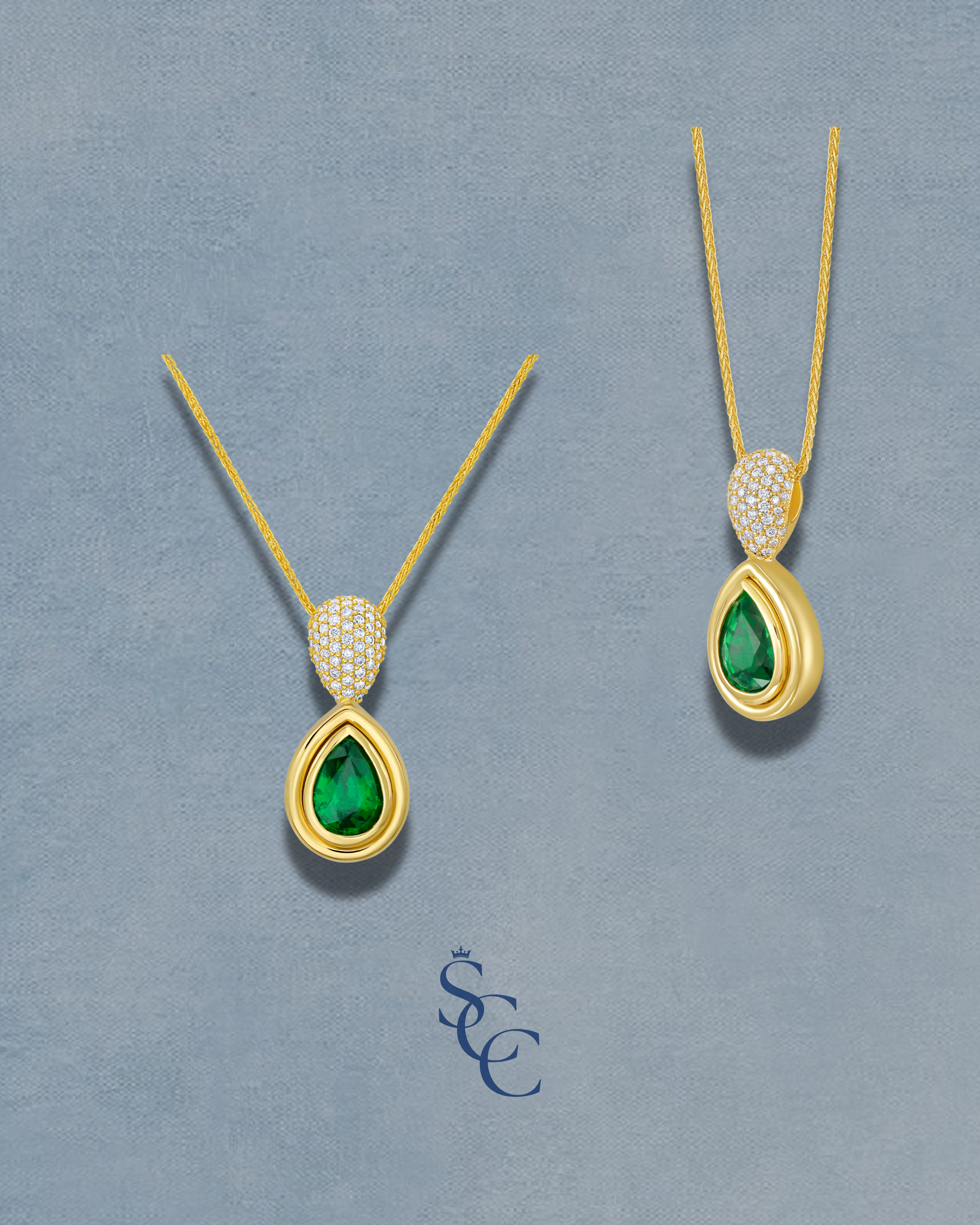Tsavorite Paloma Pendant