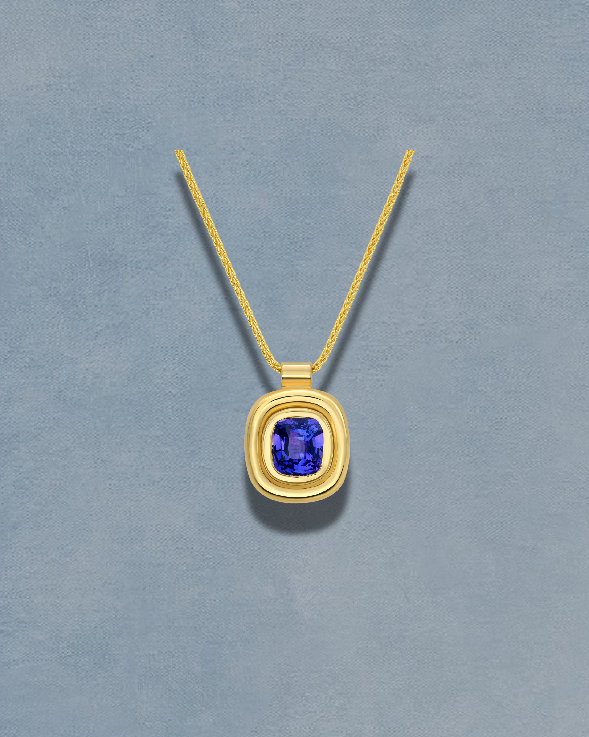 Violet Sapphire Paloma Pendant