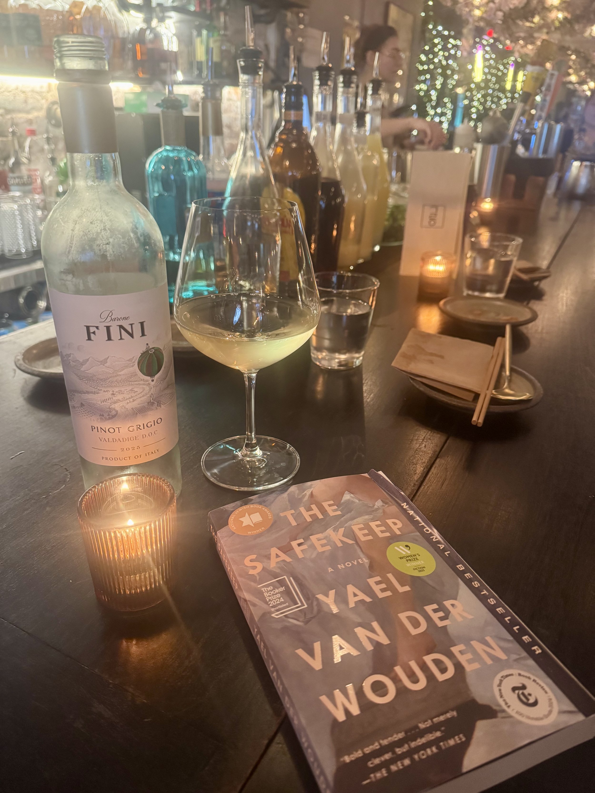 The Book, the Bottle, and the Question They Share