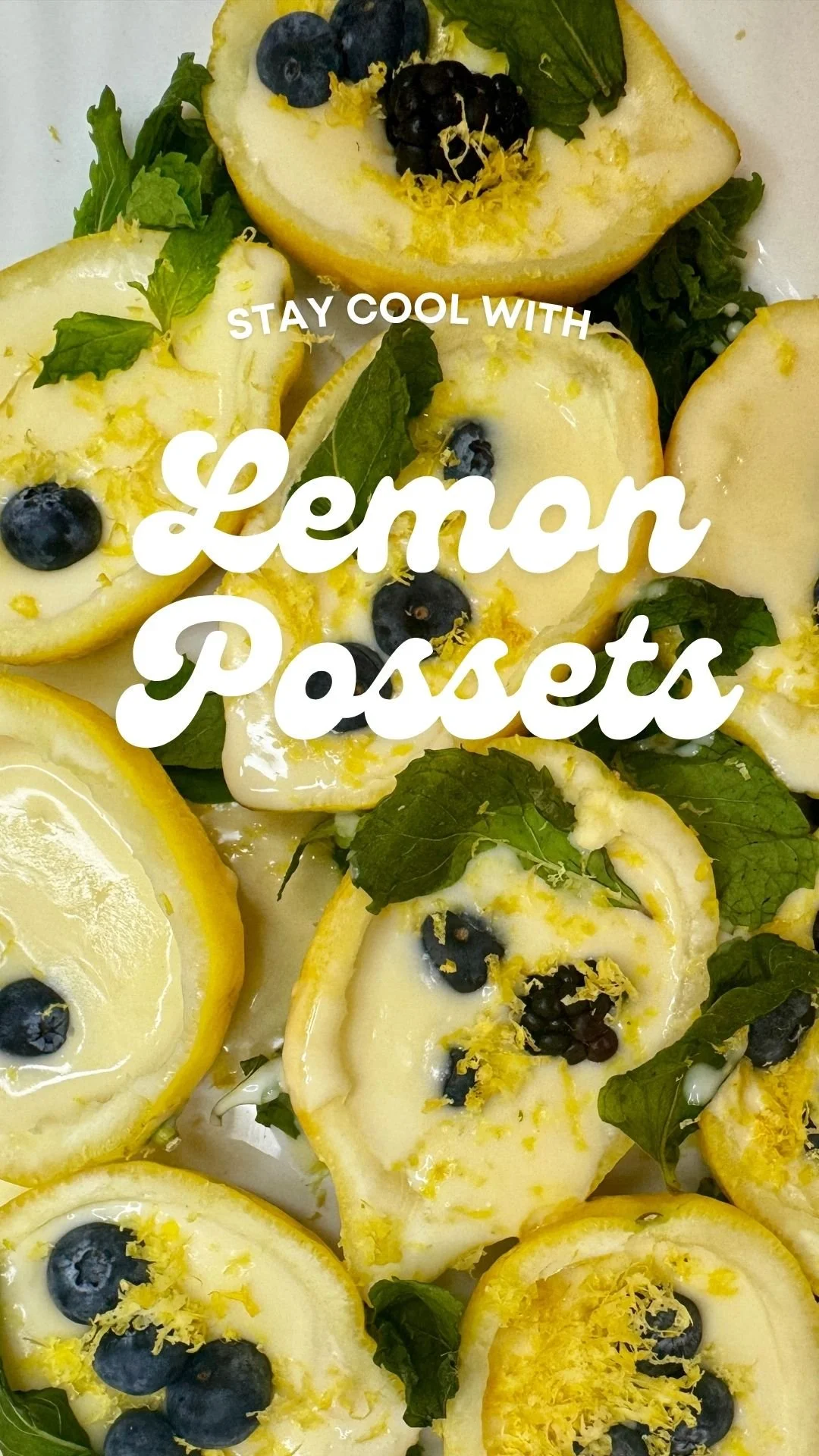 Make this summer’s coolest dessert—lemon possets with Simply Organic Vanilla. No baking required! Looks amazing. Tastes even better.