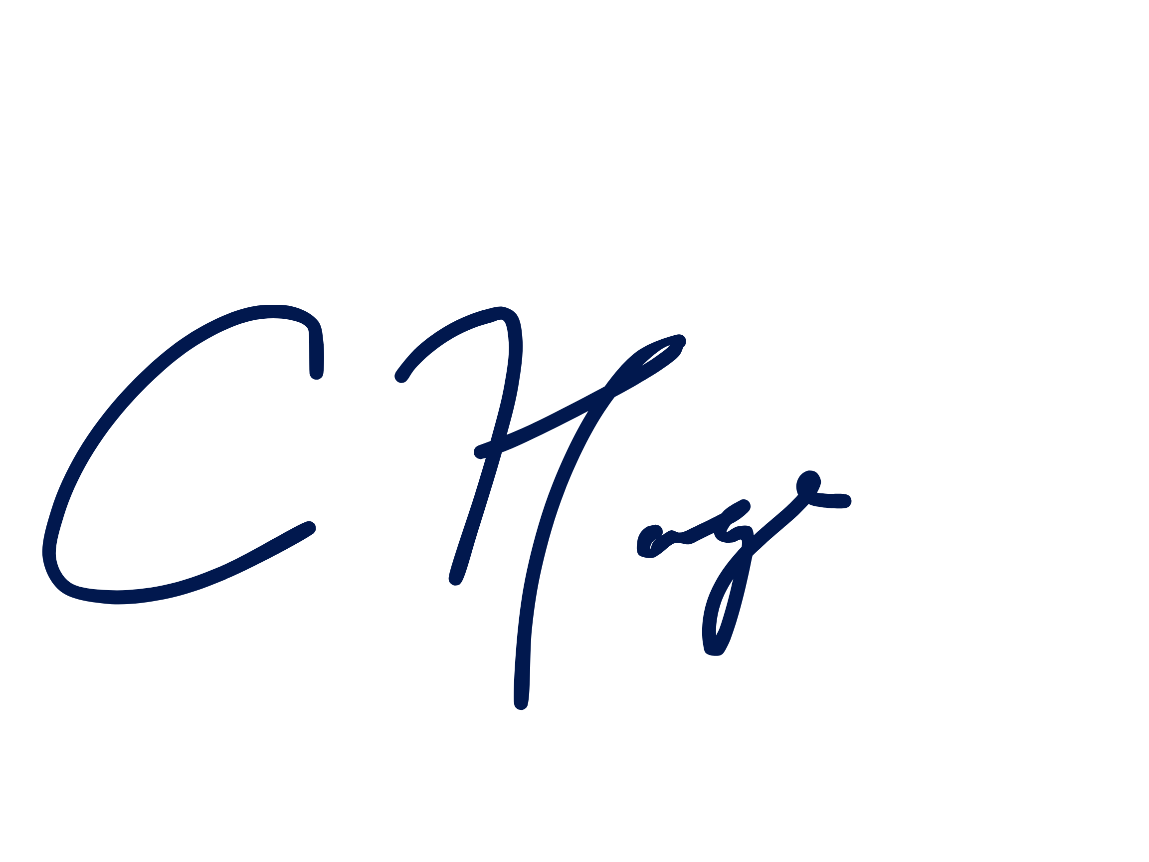 Signature that reads 'Chuck' in blue ink with the phrase 'You Gotta Love That' above it.