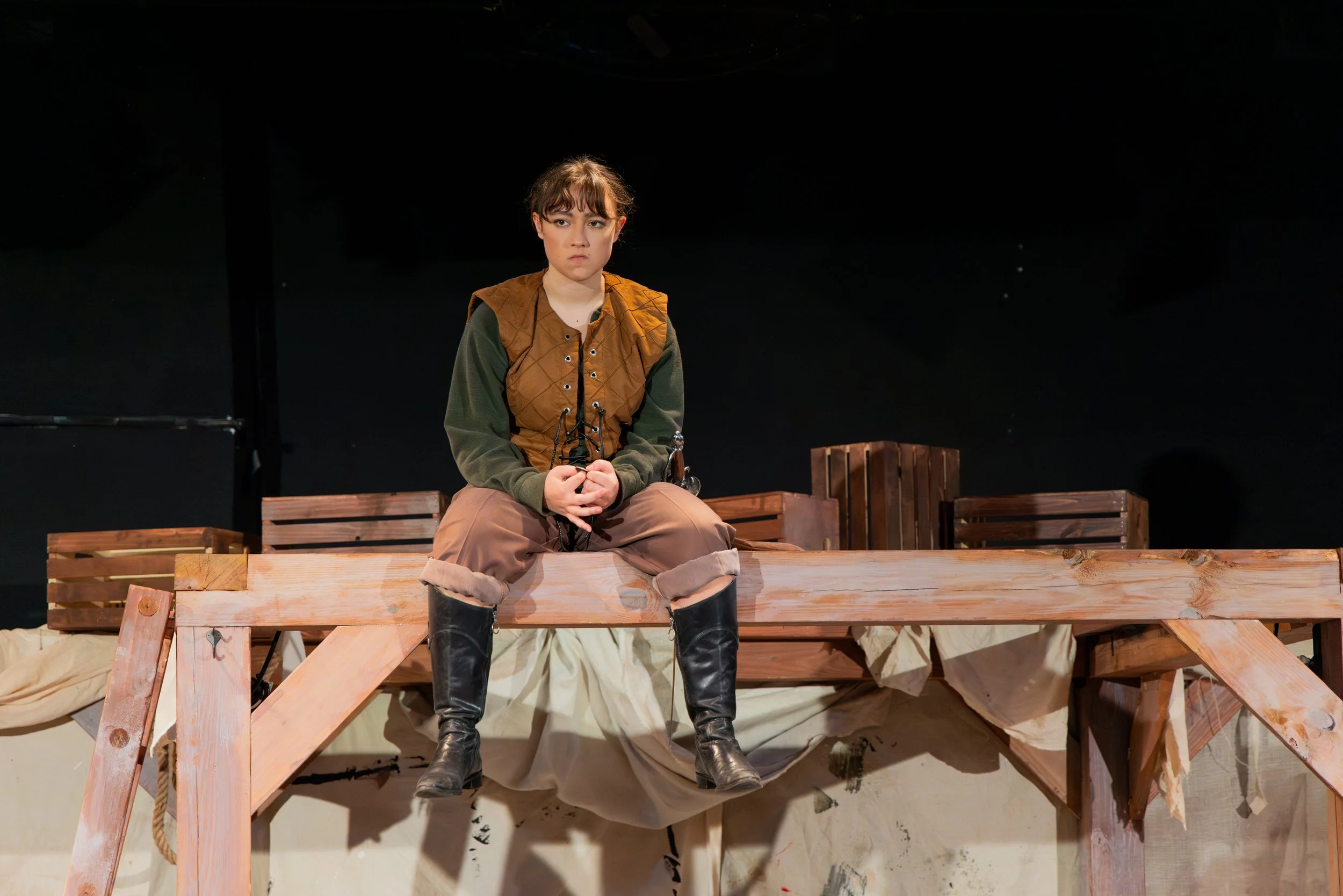 Rosencrantz and Guildenstern are Dead at LSTFI (photo by Matt Walting)