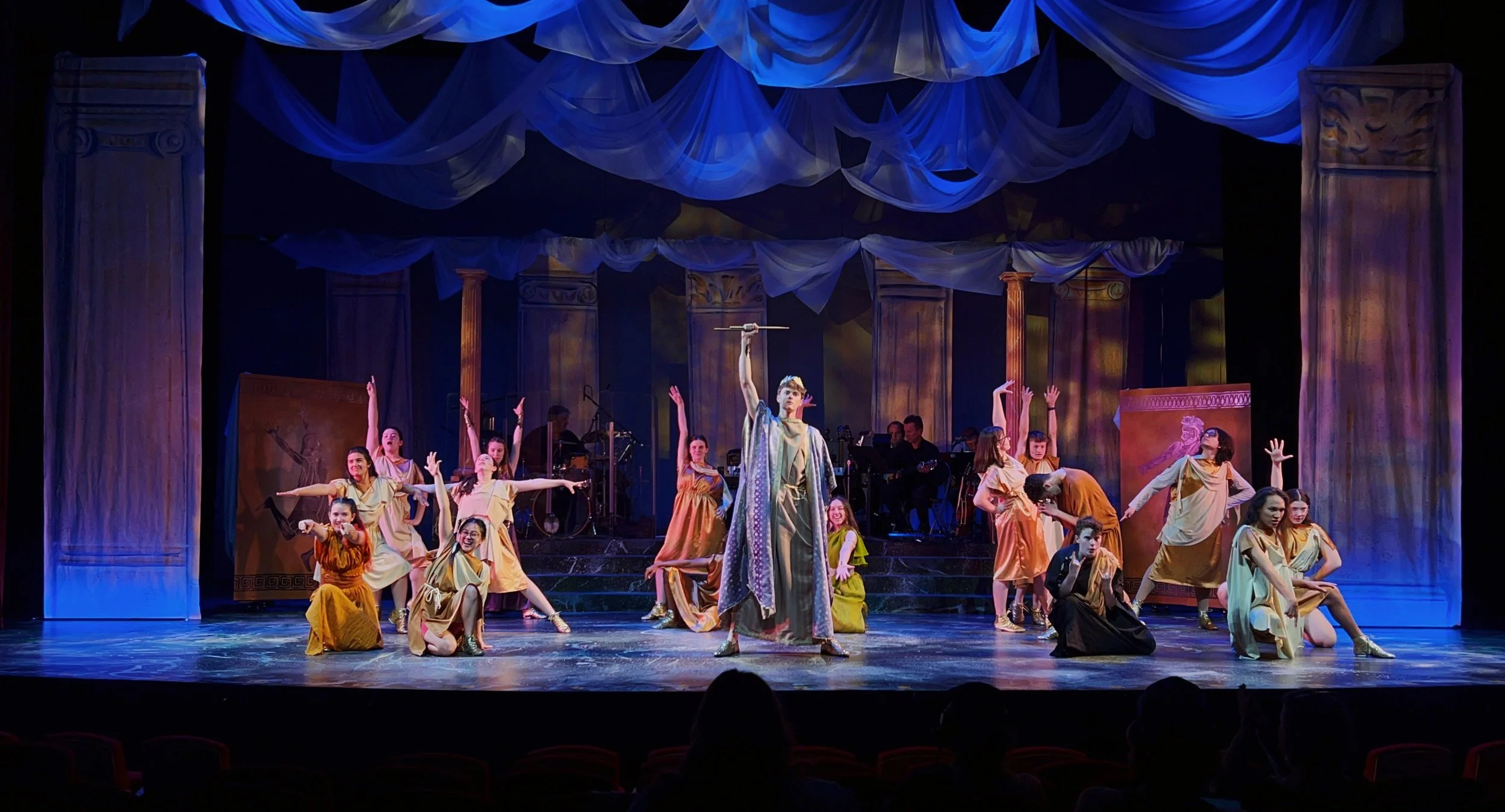 Head Over Heels at Wheelock Family Theatre  (photo by Deborah J. Karson)