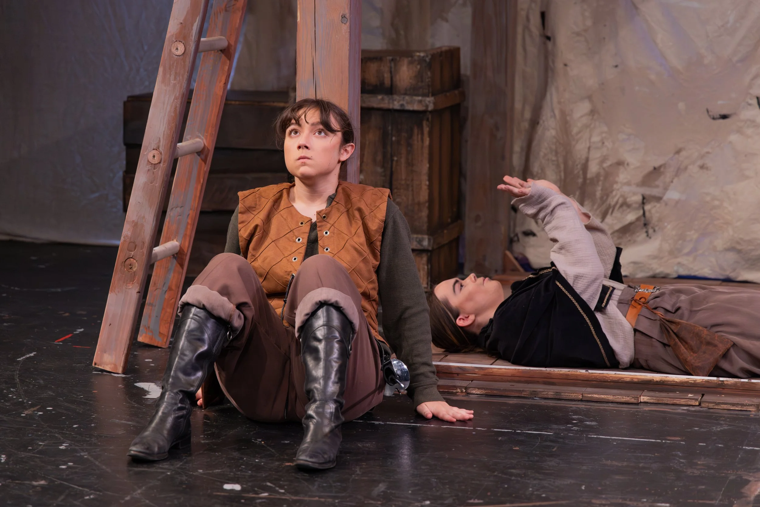 Rosencrantz and Guildenstern are Dead at LSTFI (photo by Matt Walting)