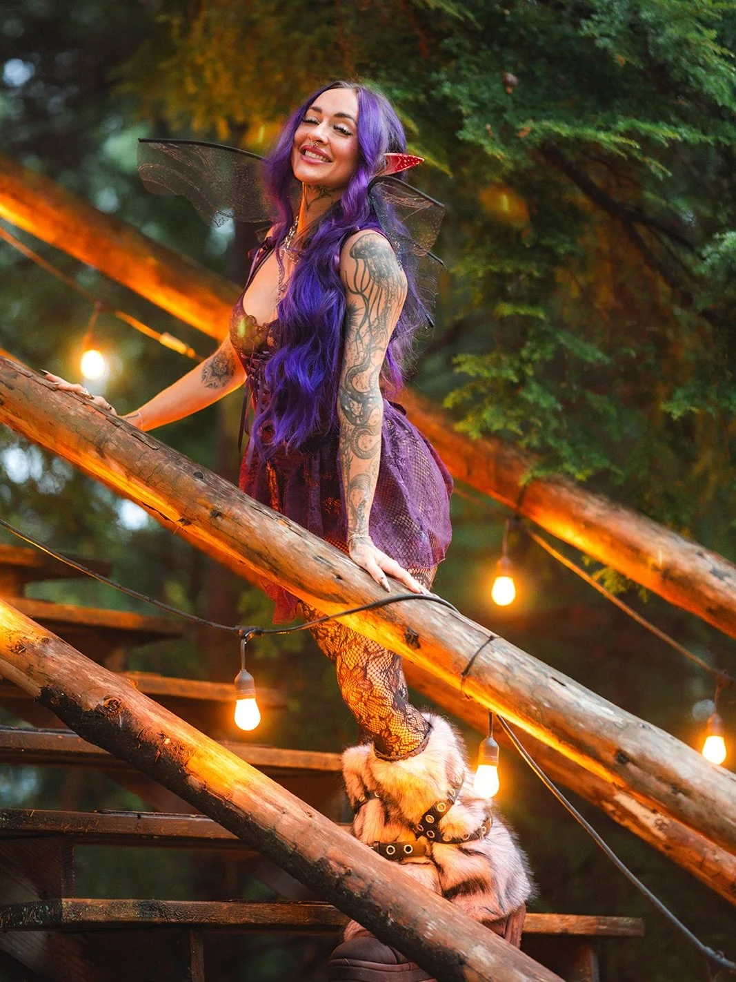✨🧚&zwj;♀️ Thank you to every single fairy who came to my very first women&rsquo;s event. I&rsquo;m still floating. 🧚&zwj;♀️✨
We dressed up, painted, frolicked through a trippy little forest portal, and for a few hours it felt like the real world an