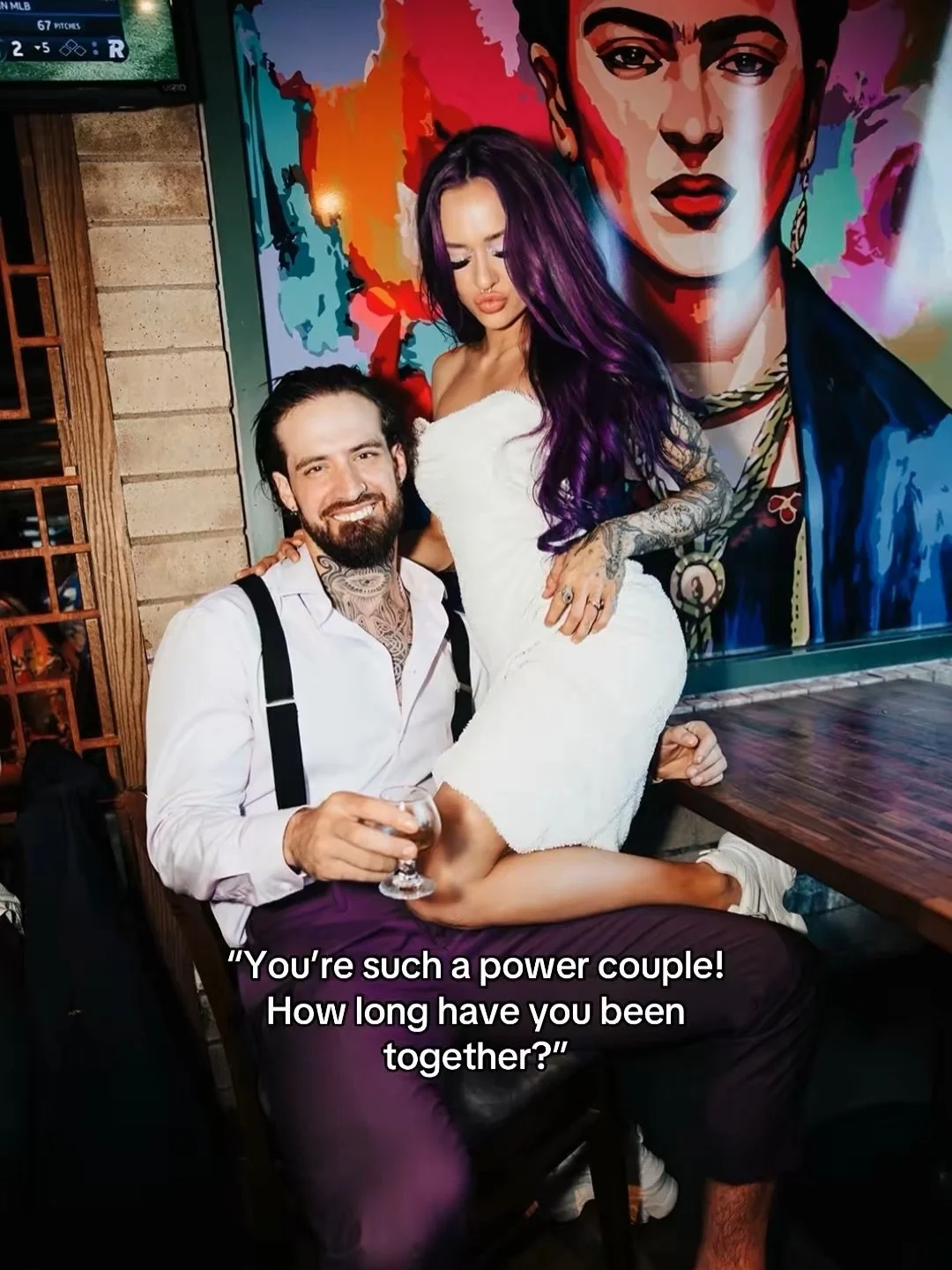 Hi everyone, we are having so much fun. 🙂&zwj;&harr;️

Being married is honestly one of the wildest things I&rsquo;ve ever done. When you&rsquo;re with someone long-term, you&rsquo;re not really allowed to just compartmentalize your own bullshit for