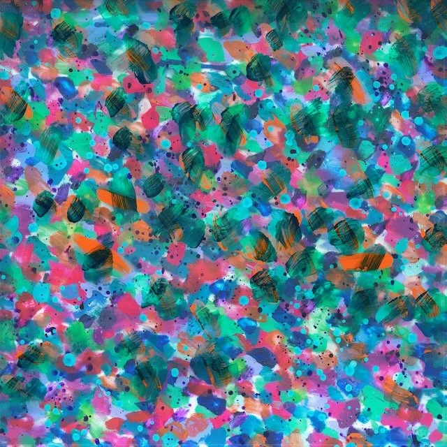 Molecular Theory
acrylic on acrylic
3 x (17 x 17) inches framed
2020
