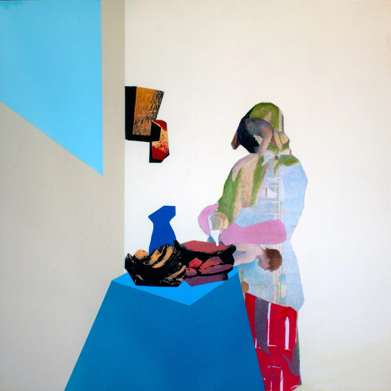 The Milkmaid of Asnieres  (after Vermeer-Seurat).jpeg