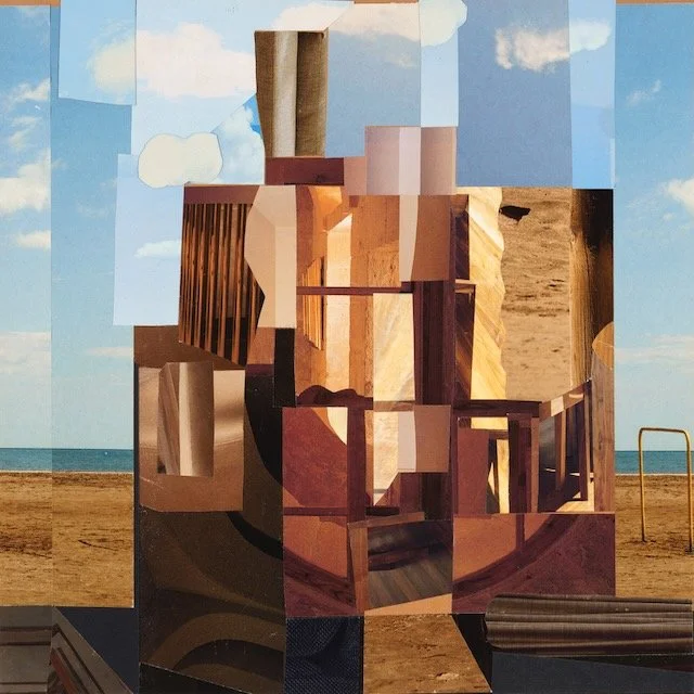 Czar-a-Lago, paper collage, 11.75 x 12 inches 2025