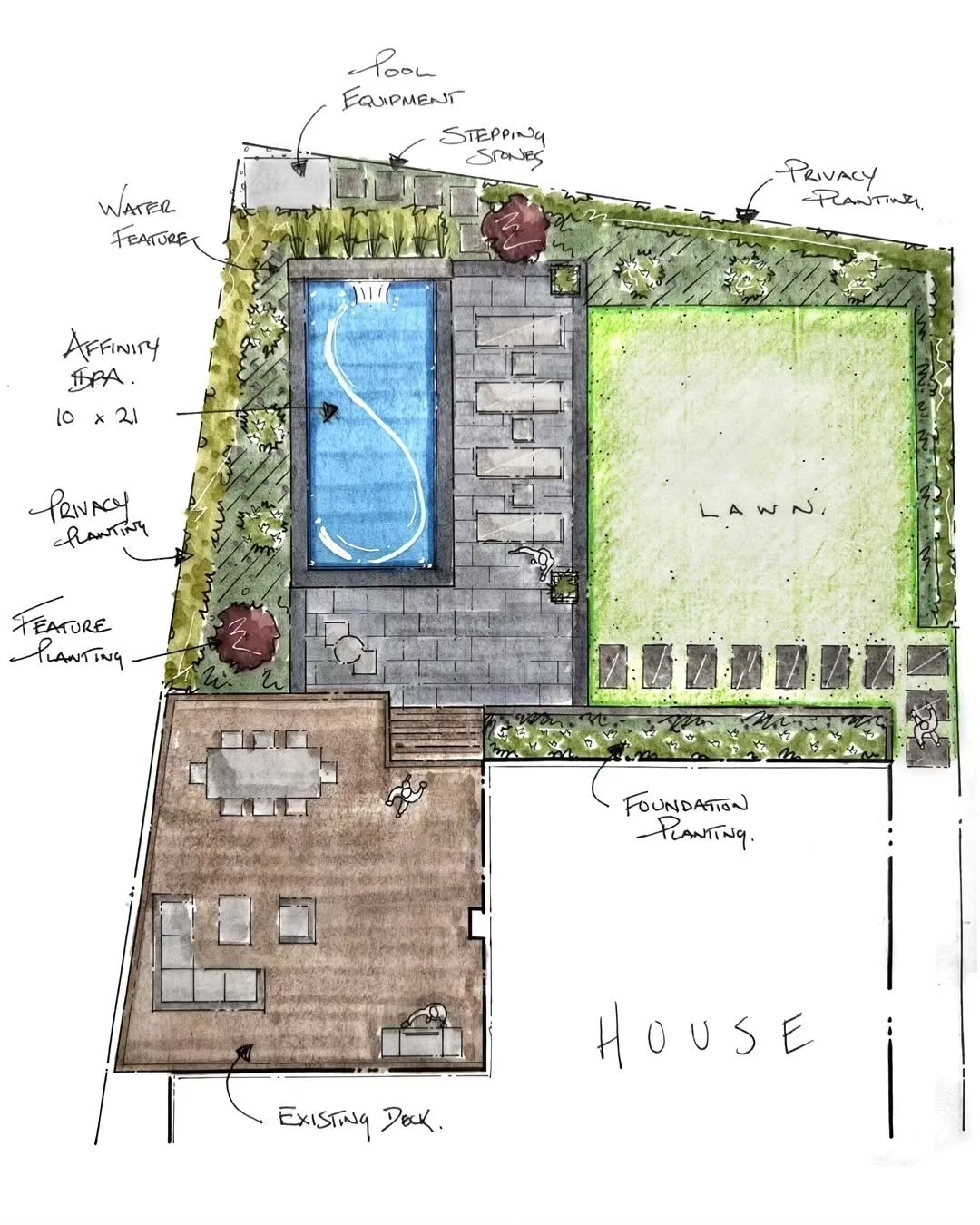 Design is central to your landscaping needs. Our team begins by understanding your lifestyle requirements and offers professional advice tailored to your needs, ensuring aesthetically pleasing results.

🖍️ #mvanmeggelen

#HollanderLandscaping

....
