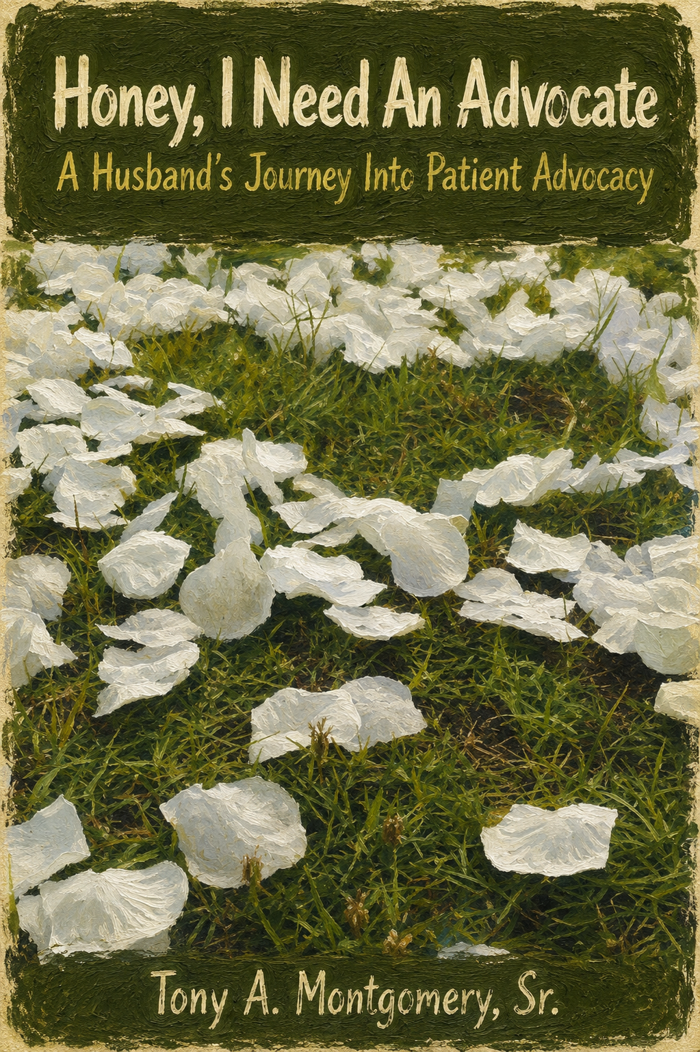 Cover of Honey, I Need an Advocate: A Husband’s Journey into Patient Advocacy by Tony A. Montgomery, Sr.