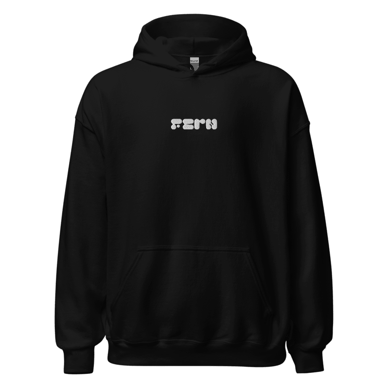 Fern by the Glass branded hoodie for wine lovers in Jackson Hole
