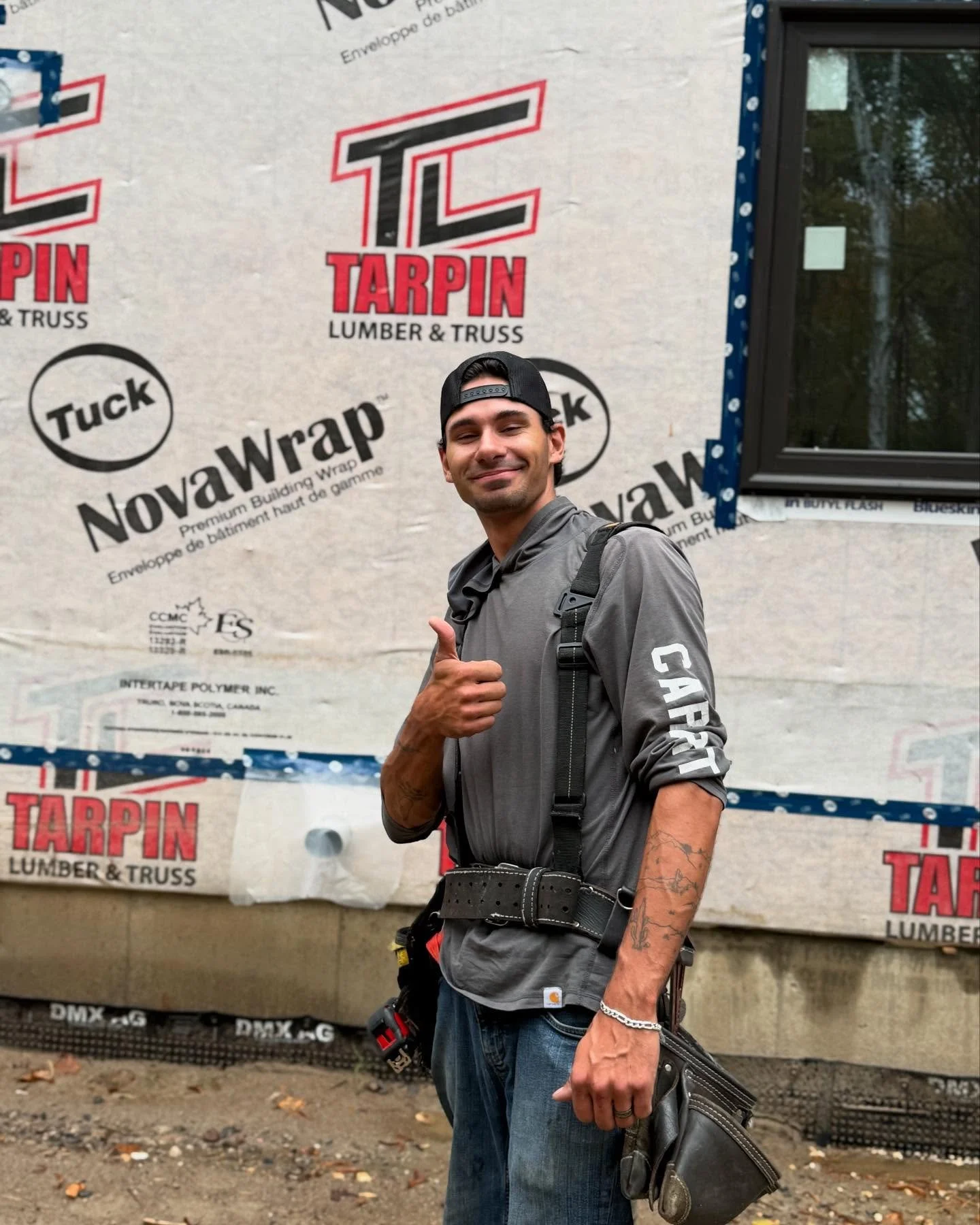 Meet Hunter. His sweet and sassy attitude helps him blend in seamlessly with our team. 

Not only that, he can also bend custom flashings and capping like it&rsquo;s no one&rsquo;s business! You&rsquo;re going to the big leagues kid! @h.teel19