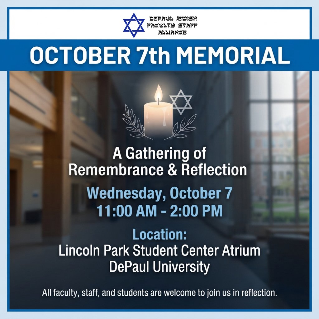 October 7 Remembrance & Reflection