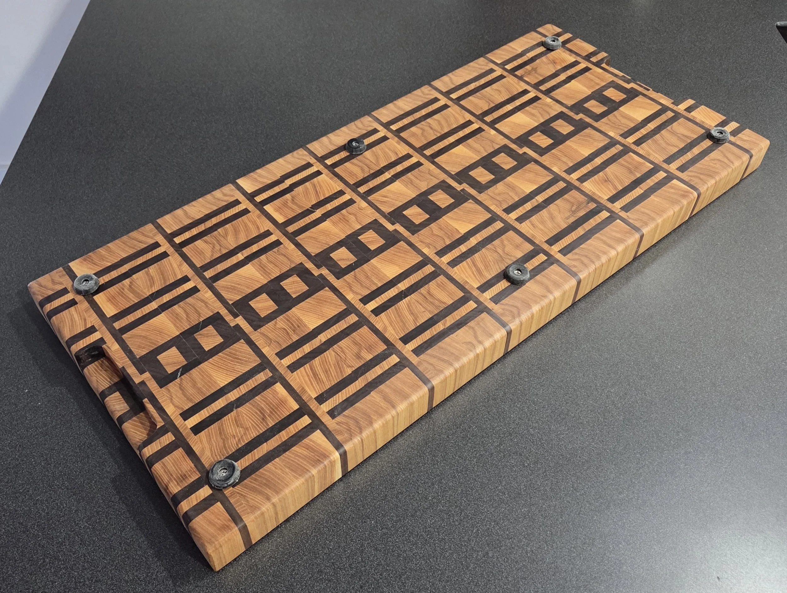 Ash, Walnut Butcher Block