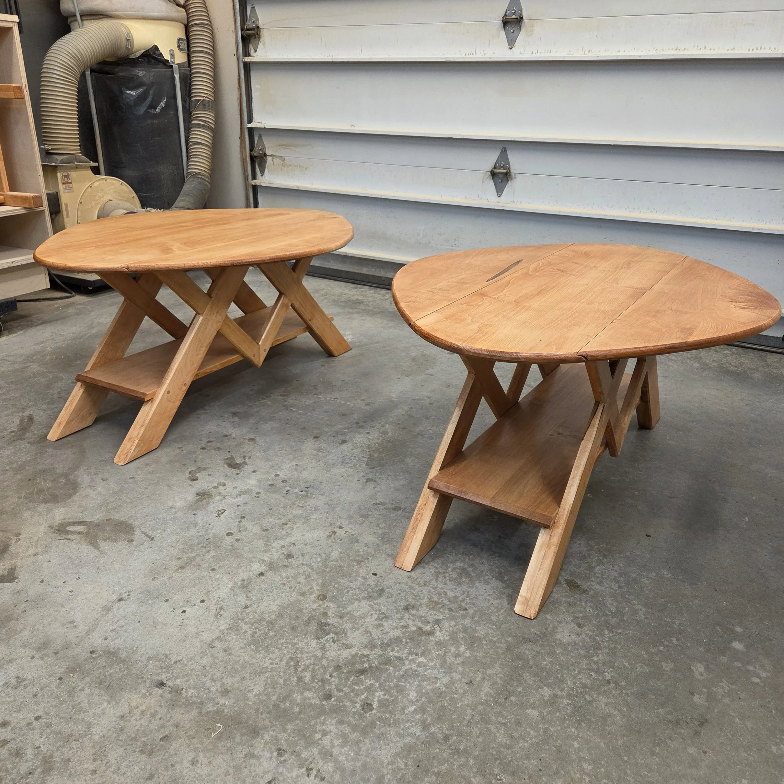 Soft Maple Dropleaf Coffee Table