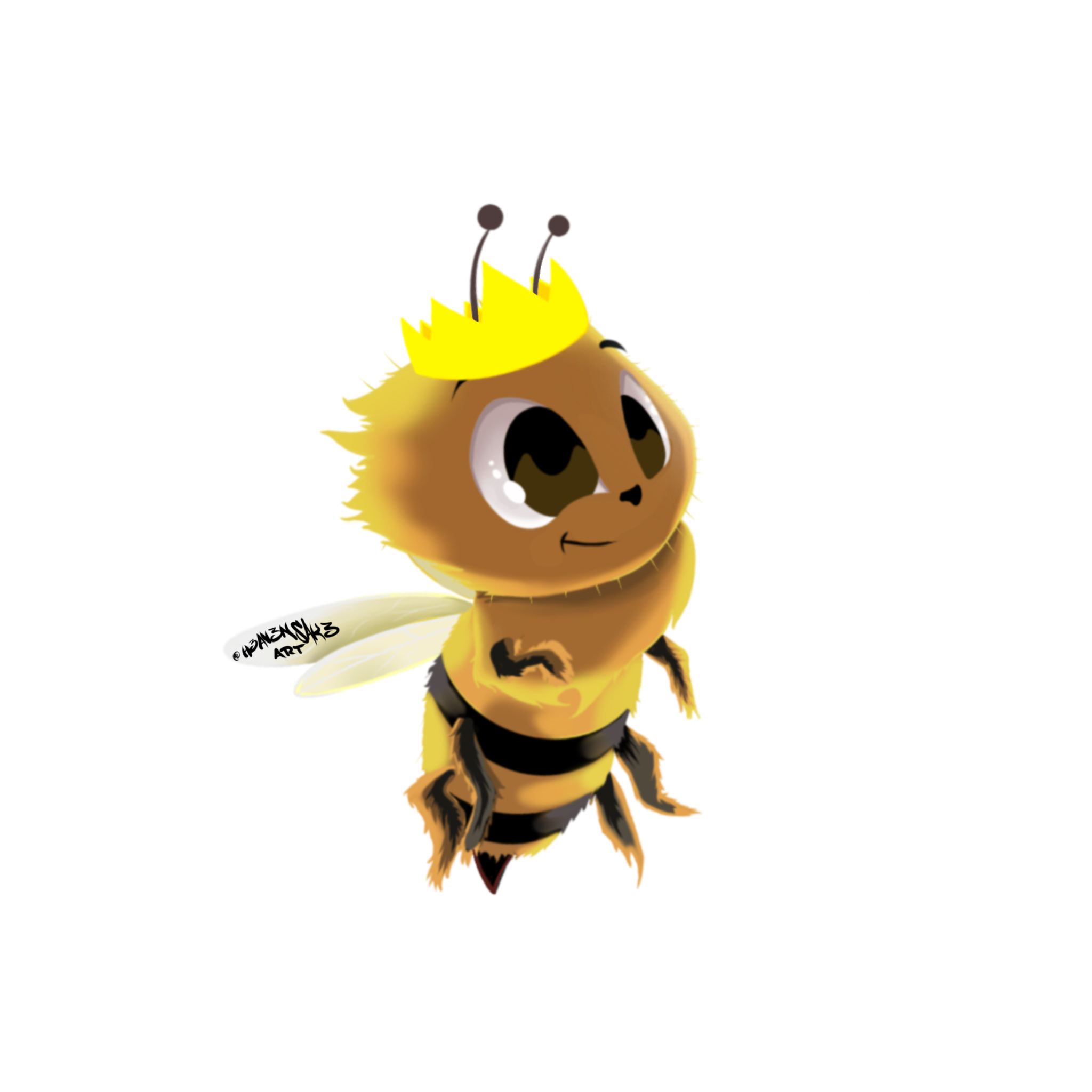 Queen Bee Sticker