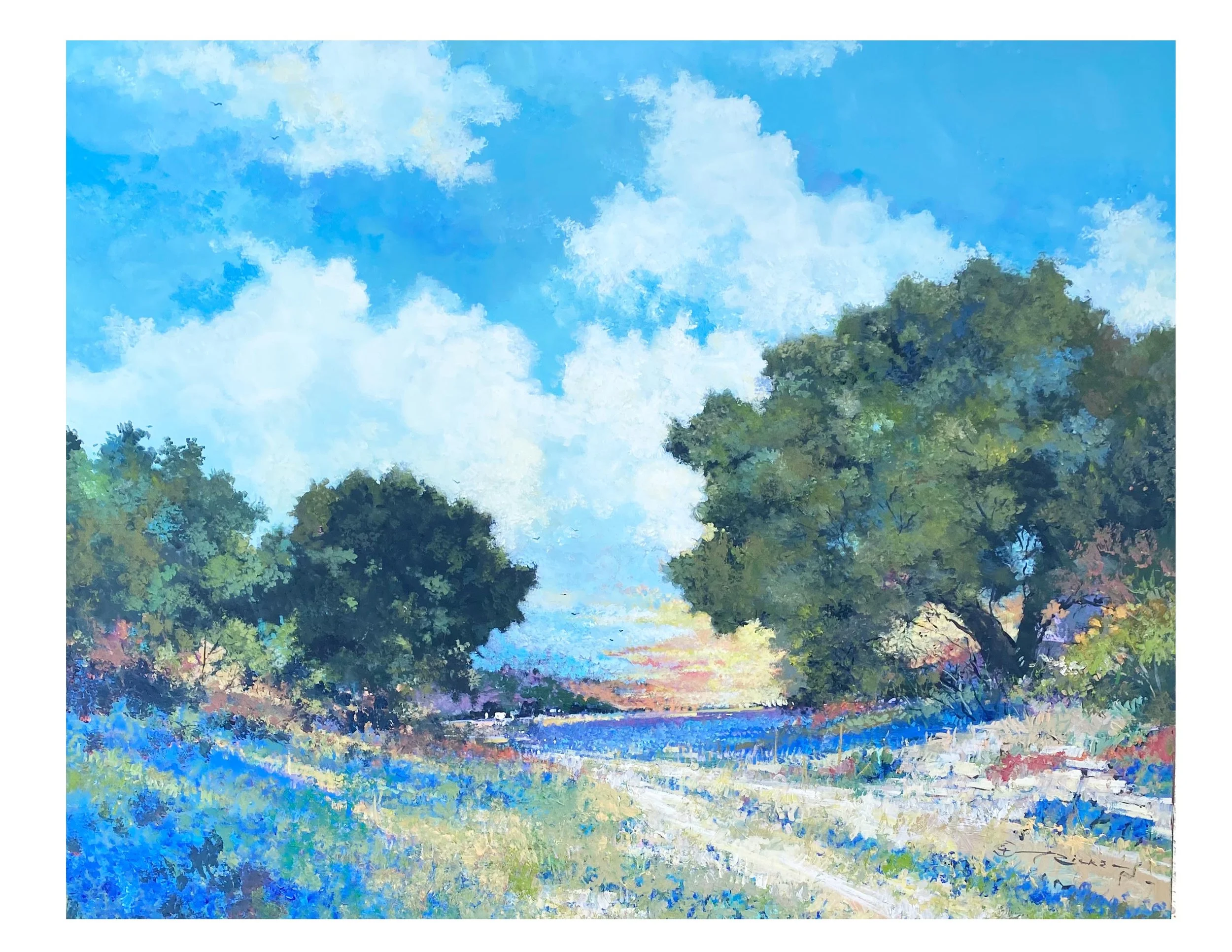 Hill Country #3 - Giclée on paper (small sizes) or canvas (large sizes)