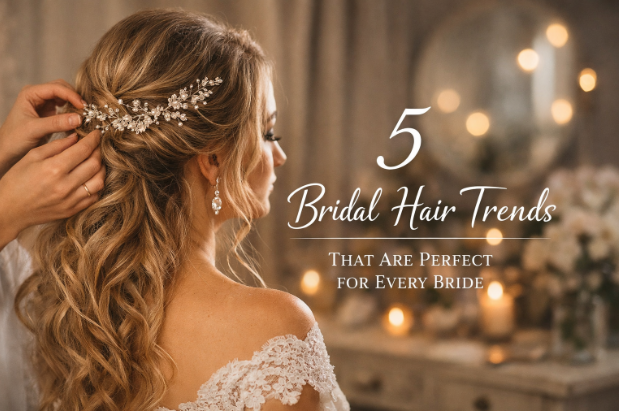 5 Bridal Hair Trends That Look Gorgeous on Every Age and Face Shape