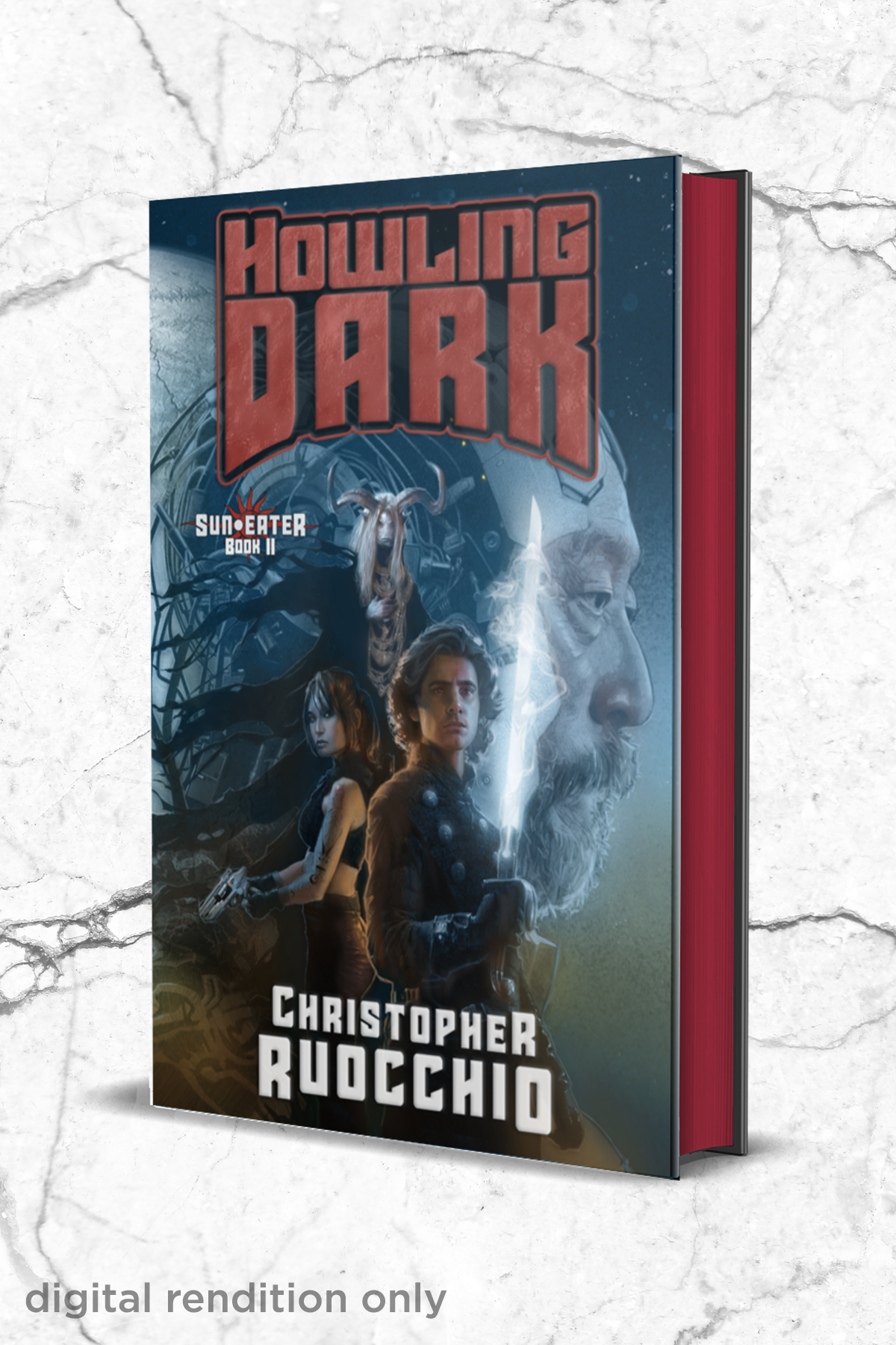 digital rendition of Highmatter Edition Howling Dark by Christopher Ruocchio