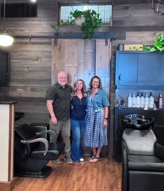 Chelsea Hair Design owner and stylists in salon