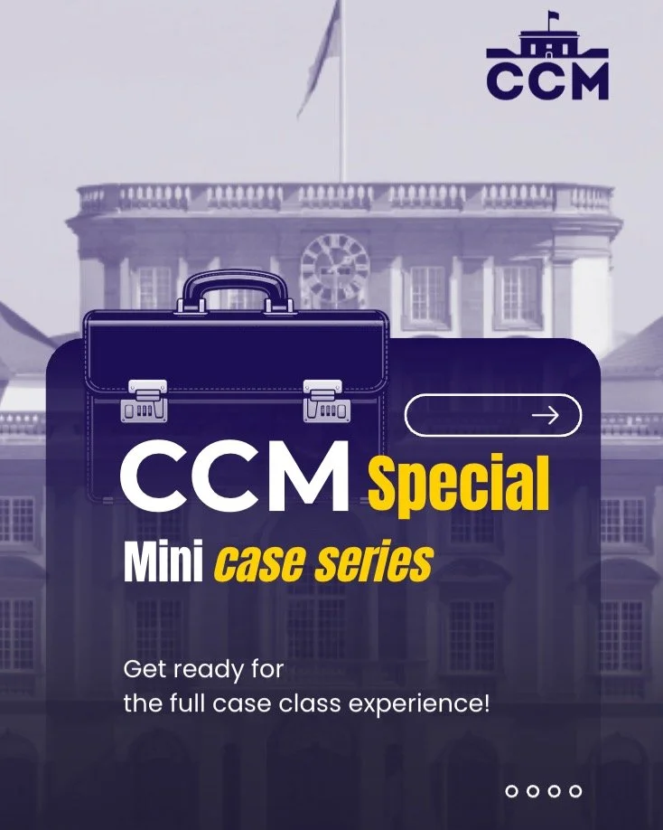 Exciting update from Case Club Mannheim 🚀

We&rsquo;re launching something new.

Together with our education team, we&rsquo;ve built a Restructuring Case Class: designed to give you hands-on insights into real-world turnaround situations.

📅 When? 