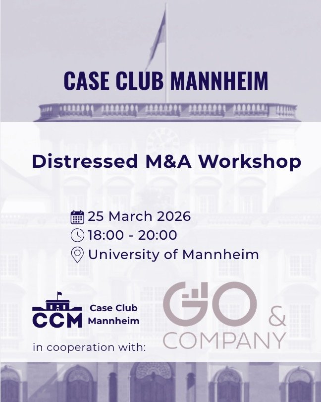 CCM X GO &amp; Company 🤝 

Still looking for an M&amp;A internship?
We are excited to partner with Go &amp; Company, an M&amp;A boutique specializing in distressed transactions and restructuring advisory.
Gain exclusive insights into how Distressed 