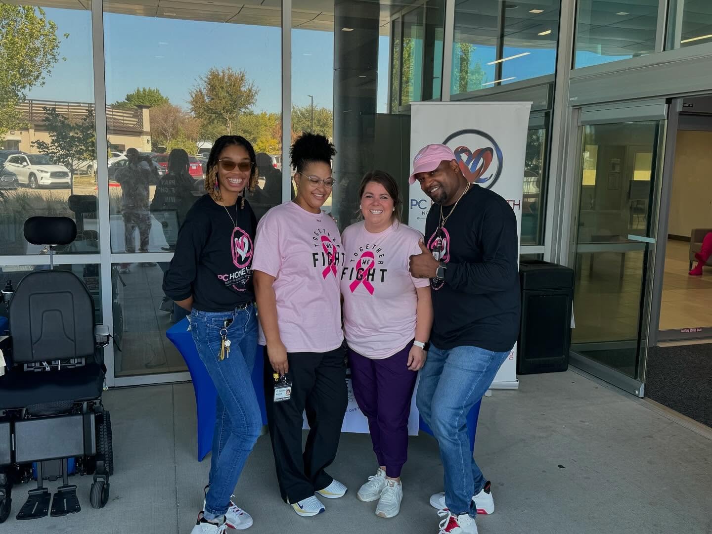 PC Home Health 🫶🏼 had a blast w| @reunionrehab today!! 💖
We walked to End Breast Cancer and also celebrate to wonderful staff members who are survivors!
Thank you Reunion for having us and doing this for the community!