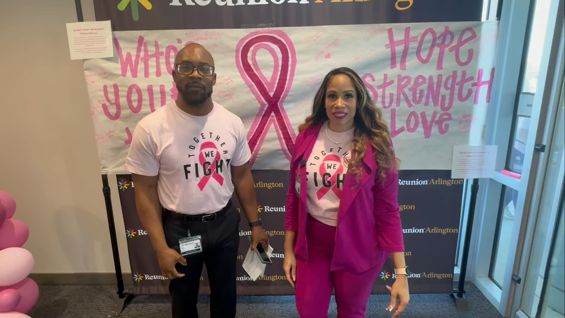 PC Home Health 🫶🏼 is at @reunionrehab of Arlington, this morning doing the walk to end breast cancer! 💖
They have amazing vendors in attendance that get to pour into the families and staff!