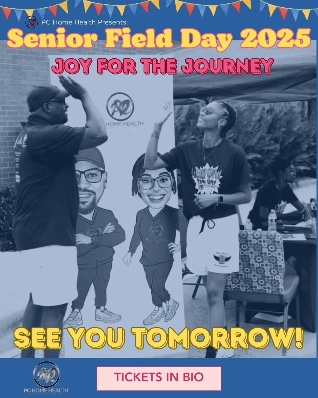 WE CANNOT WAIT TO SEE YOU ALL TOMORROW! 🫶🏼

 Don&rsquo;t forget to grab your last minute tickets! 

📅 Oct 3, 2025 9am-1pm | 📍 D.L. Hopkins Jr Senior Center

🎉 Free &amp; open to the public &mdash; everyone&rsquo;s invited!

🎟️ Ticket link in bi