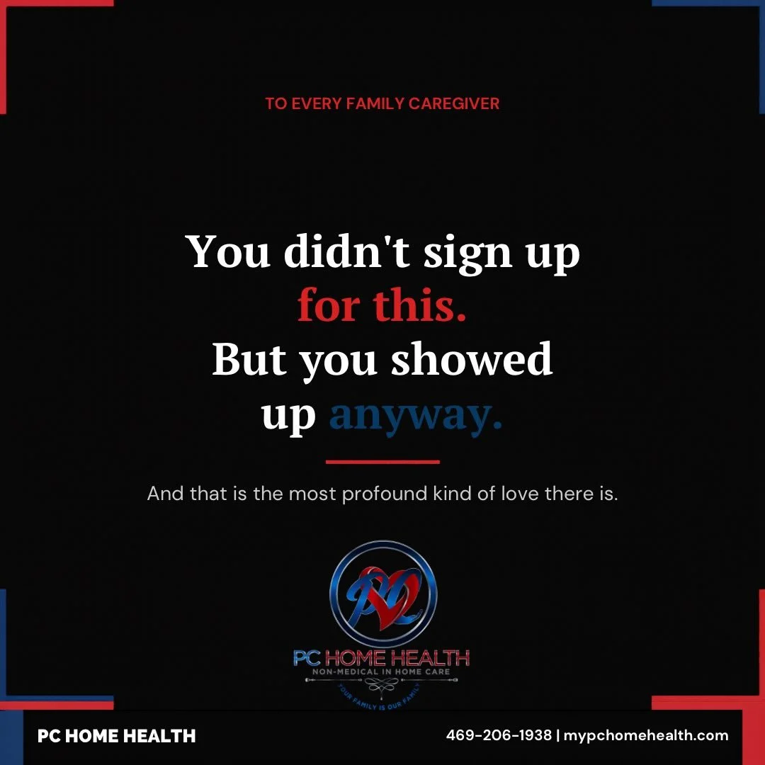 You didn&rsquo;t go to school for this. You didn&rsquo;t plan for it. Nobody handed you a manual or a roadmap.

But when the person you love needed someone &mdash; you became everything they needed. You became the nurse, the scheduler, the advocate, 