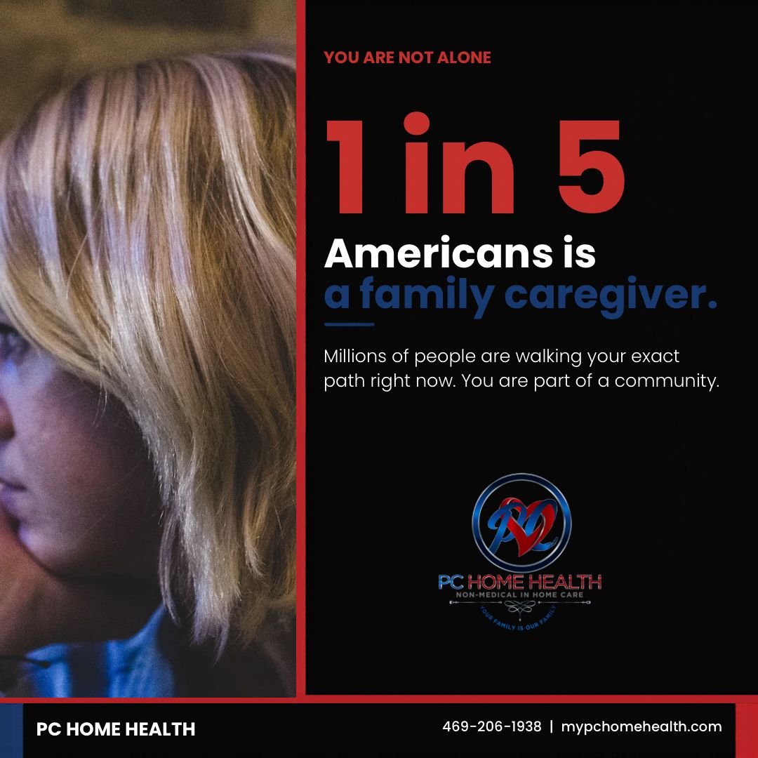 1 in 5.

That means right now, across this country, millions of people are doing exactly what you are doing. Skipping sleep. Rearranging their lives. Giving everything they have to someone they love.

Most of them feel completely alone.
But they are 