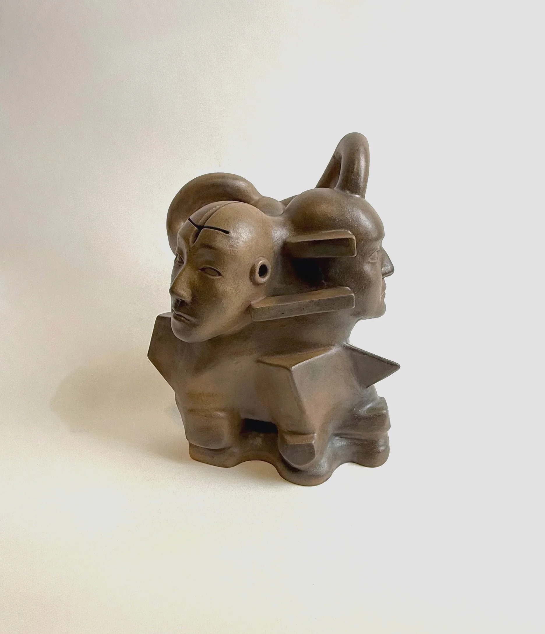 Puzzle of Beign, 2025. Stoneware - 35 x 29 x 23 cm