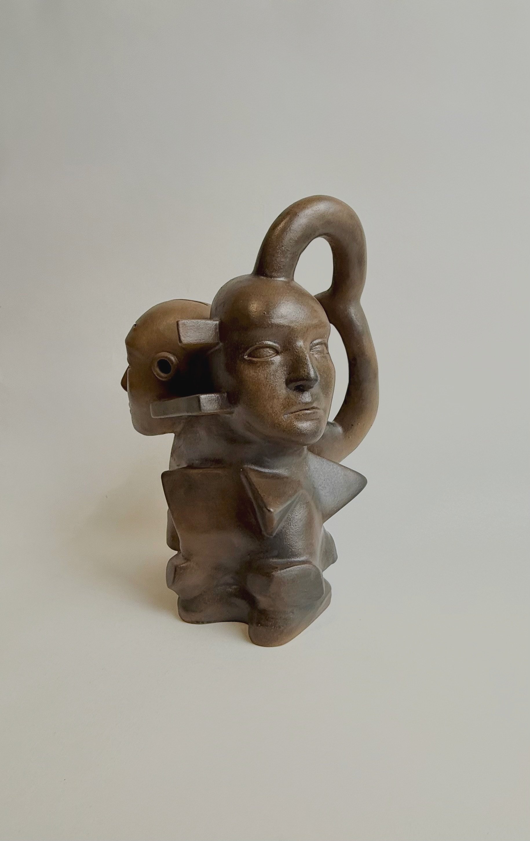 Puzzle of Beign, 2025. Stoneware - 35 x 29 x 23 cm