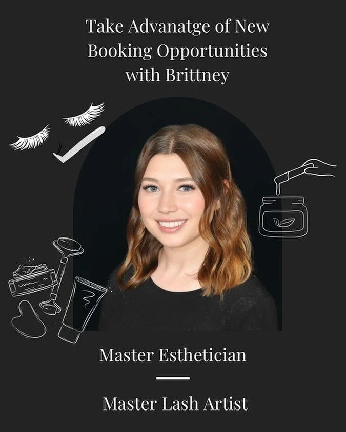 Our master lash artist and esthetician is opening up more days starting in November! 
If you were thinking about fresh lashes, sugaring/waxing, or a skin refresh for the holidays, this is the time to book! With over 10 years of experience , she is re