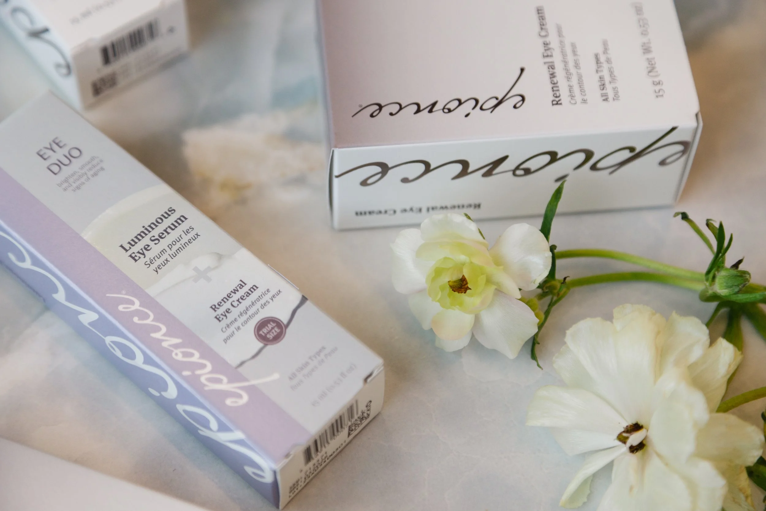 Epionce Luminous Eye Serum + Renewal Eye Cream