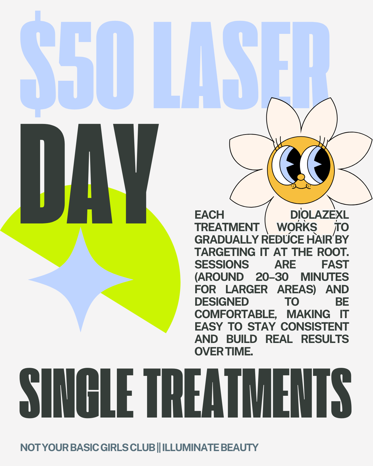 Laser Flash Sale Day ✨