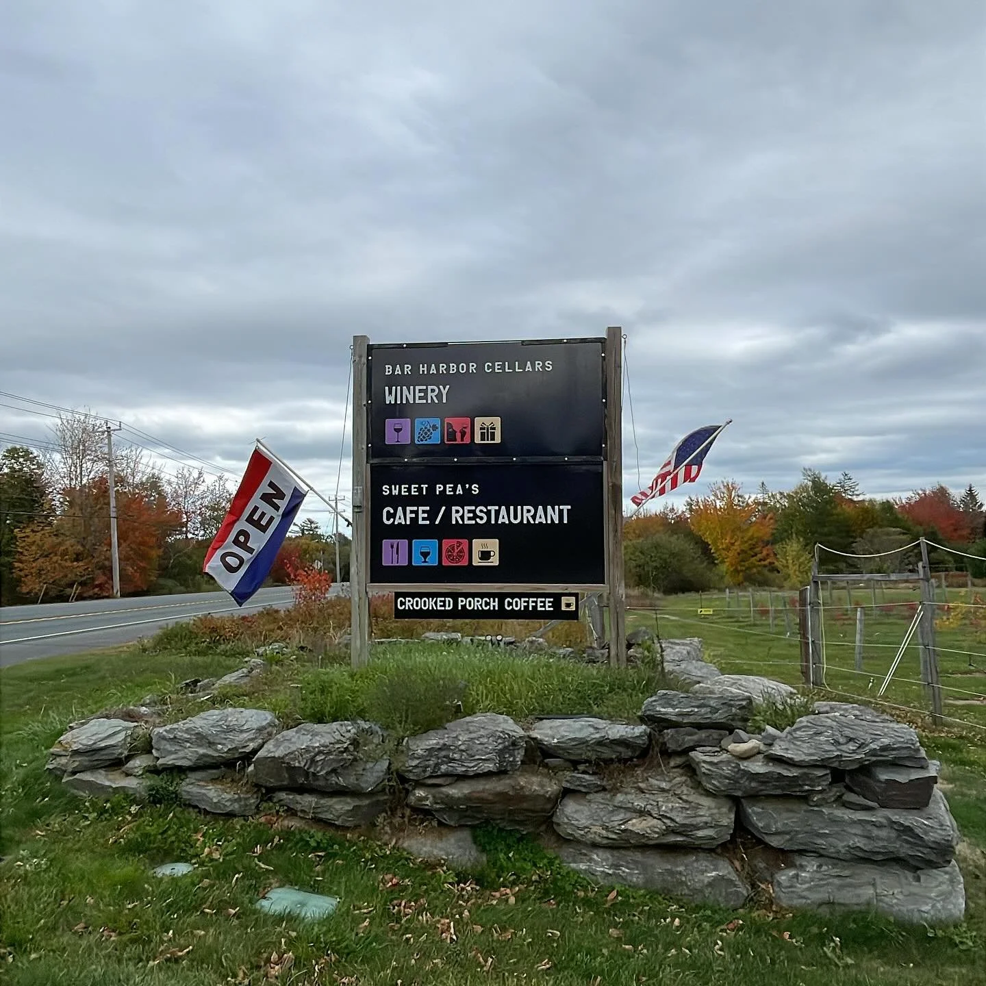 Our Tasting Room will be open until October 25th, 6PM. We appreciate everyone’s support throughout the season. See you in 2026!! 
#barharborwinery #barharbor #acadianationalpark #mainewine #mainewinetrail #closingday #maine #winery