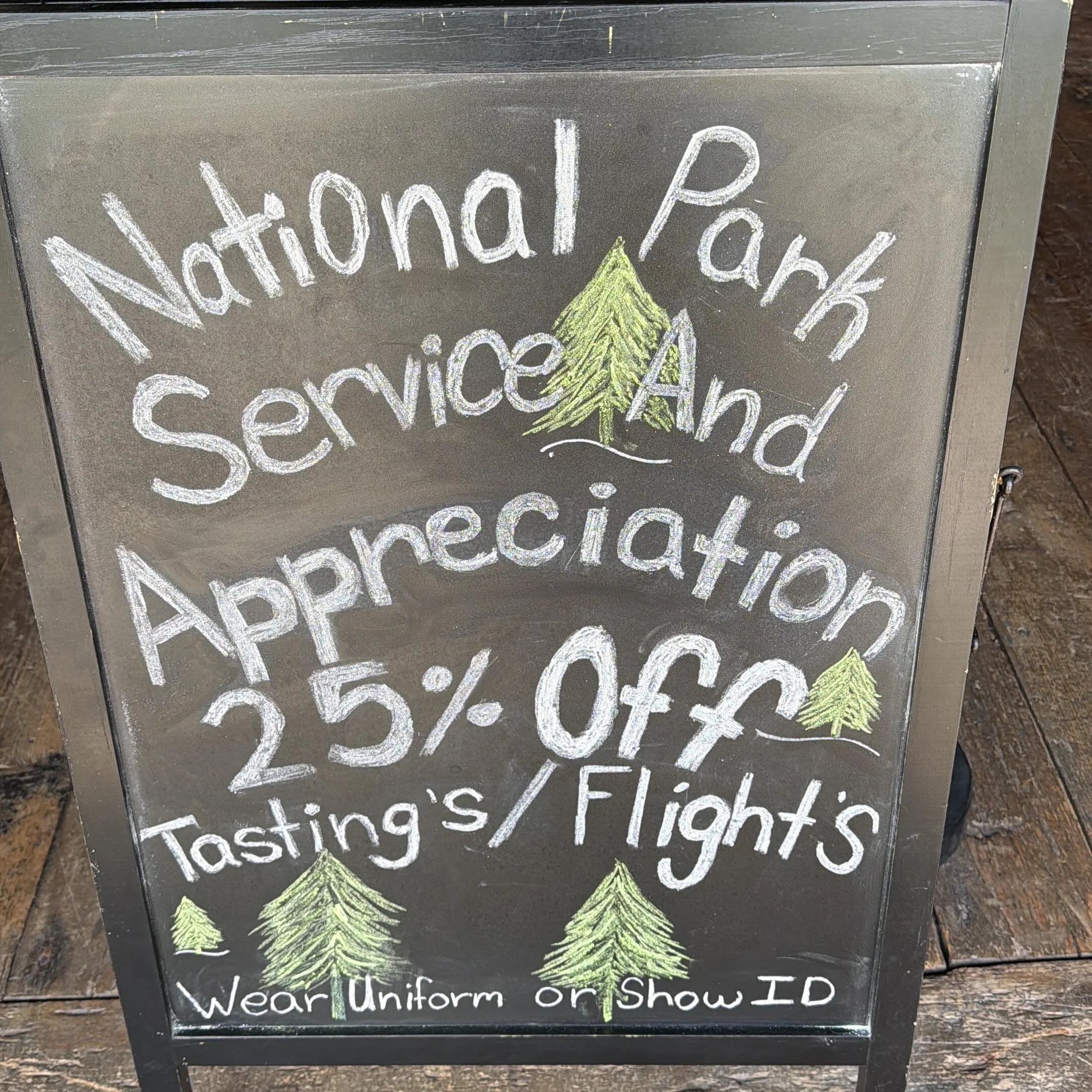 If you or a friend works for the NPS, is 21, and enjoys wines. Be sure to pop in our Winery to try some wines!! 

#barharborwinery #acadianationalpark #nationalparkservice #barharbor #wine