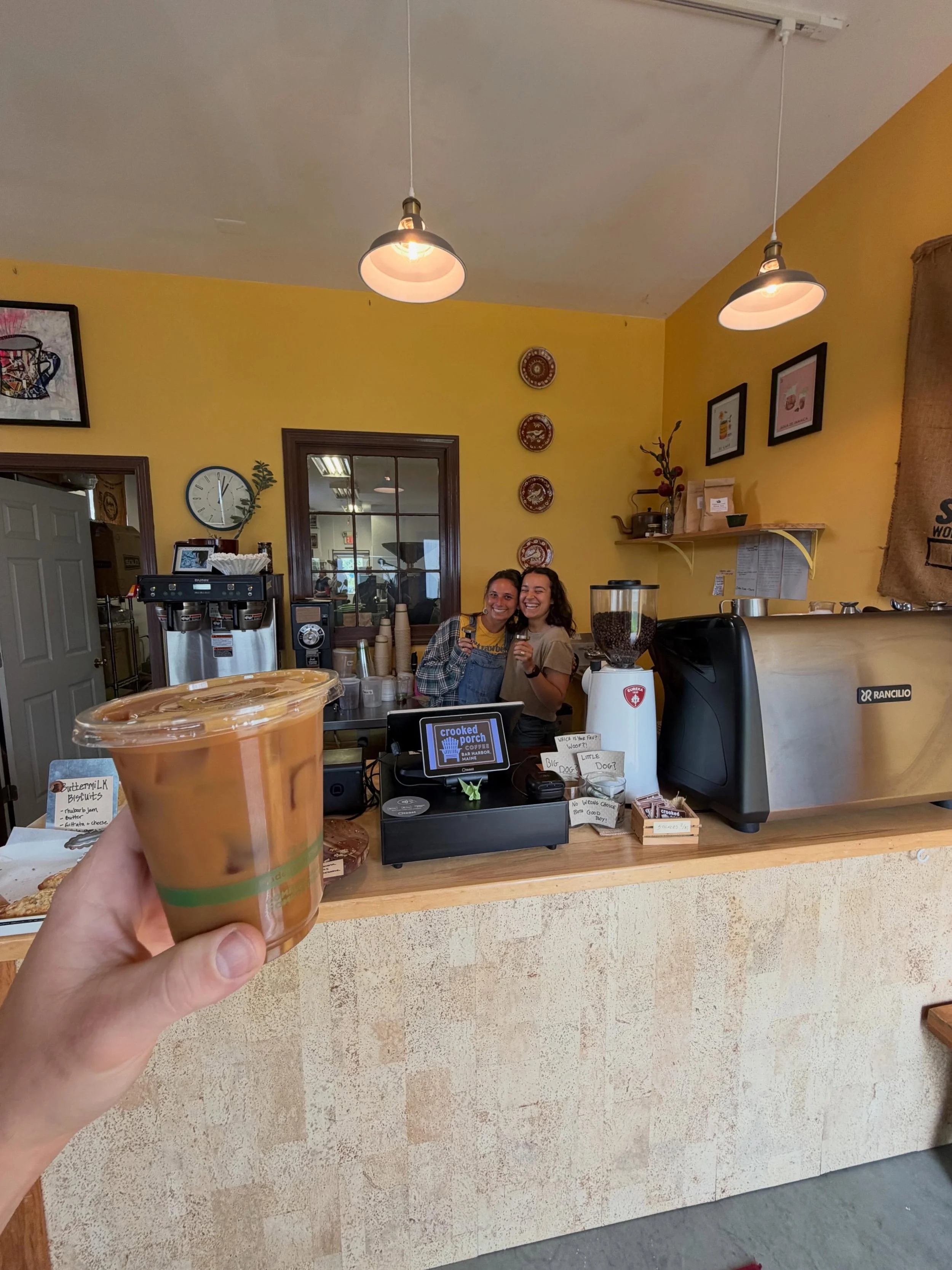 Alright you coffee and wine fiends, our neighbors @crookedporchcoffee are having their soft opening today and tomorrow. Be sure to stop in after 7:30am to get a delicious hot or cold coffee and enjoy some delicious freshly baked treats!! 

Did I ment