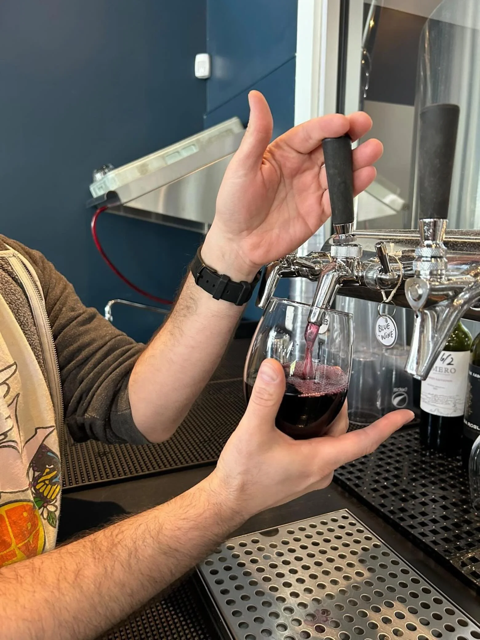 Blueberry Wine on Tap!!

Atlantic Brewing has always been our big sis. The relationship goes so far back, the wine was fermented and beer was brewed in the same building in separate rooms before we established at Sweet Pea Farm. 

We are excited to a