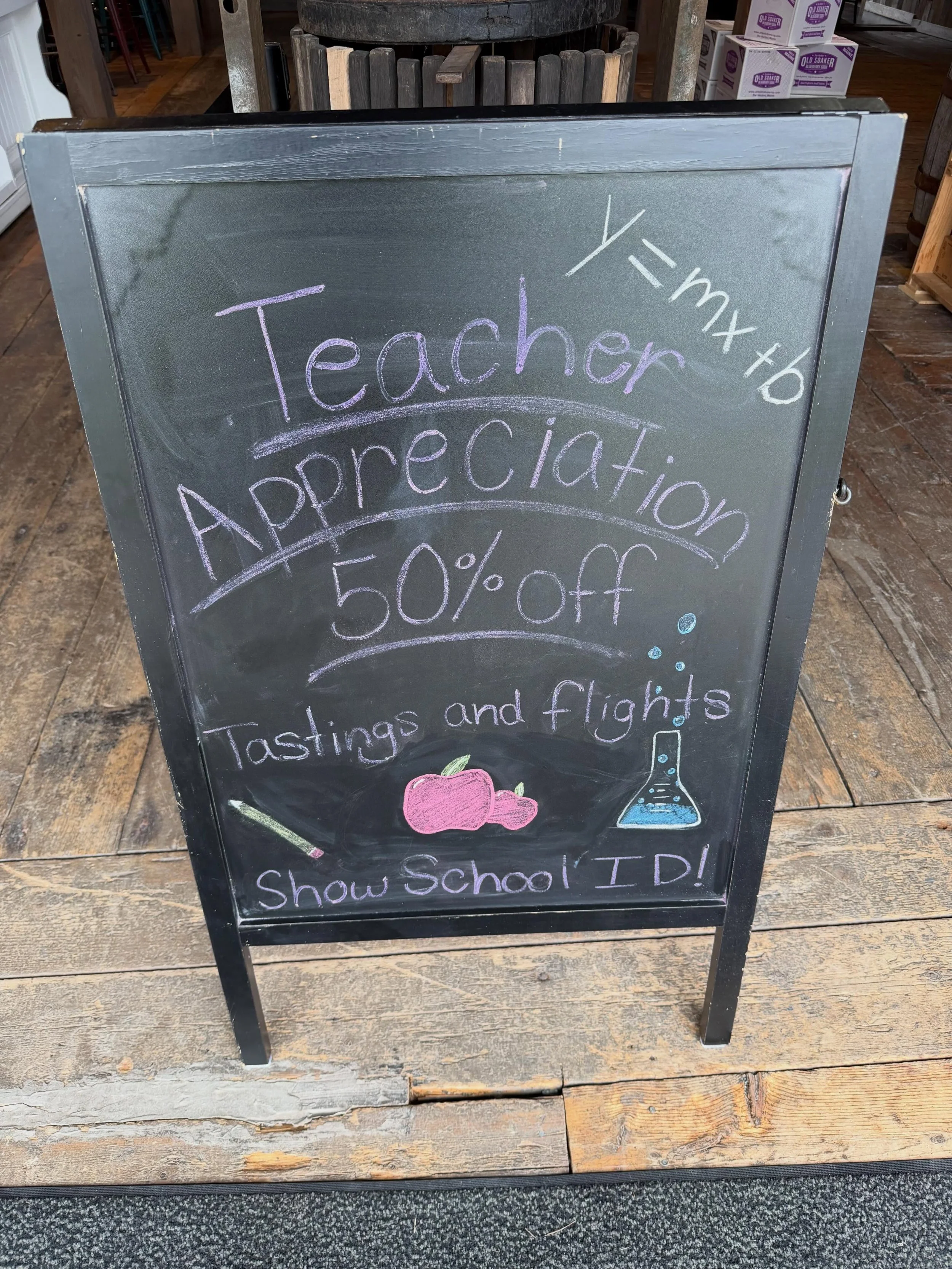 With schools letting out we know all the teachers out there could use some wine to unwind. Pop on in from June 10-24th! 

#barharborwinery #teachers #summerbreak #wine #summer
