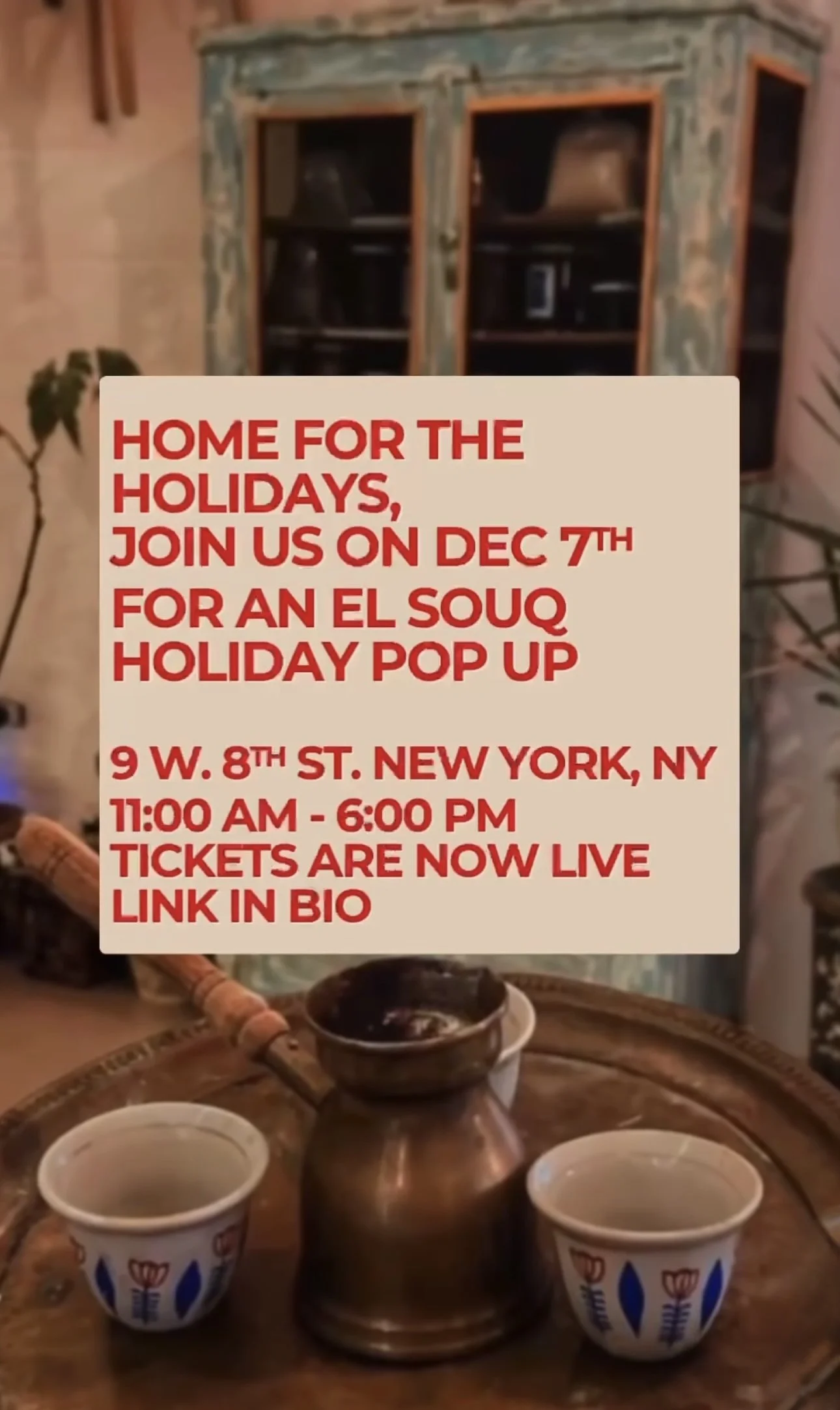 El Souq Home for the Holidays