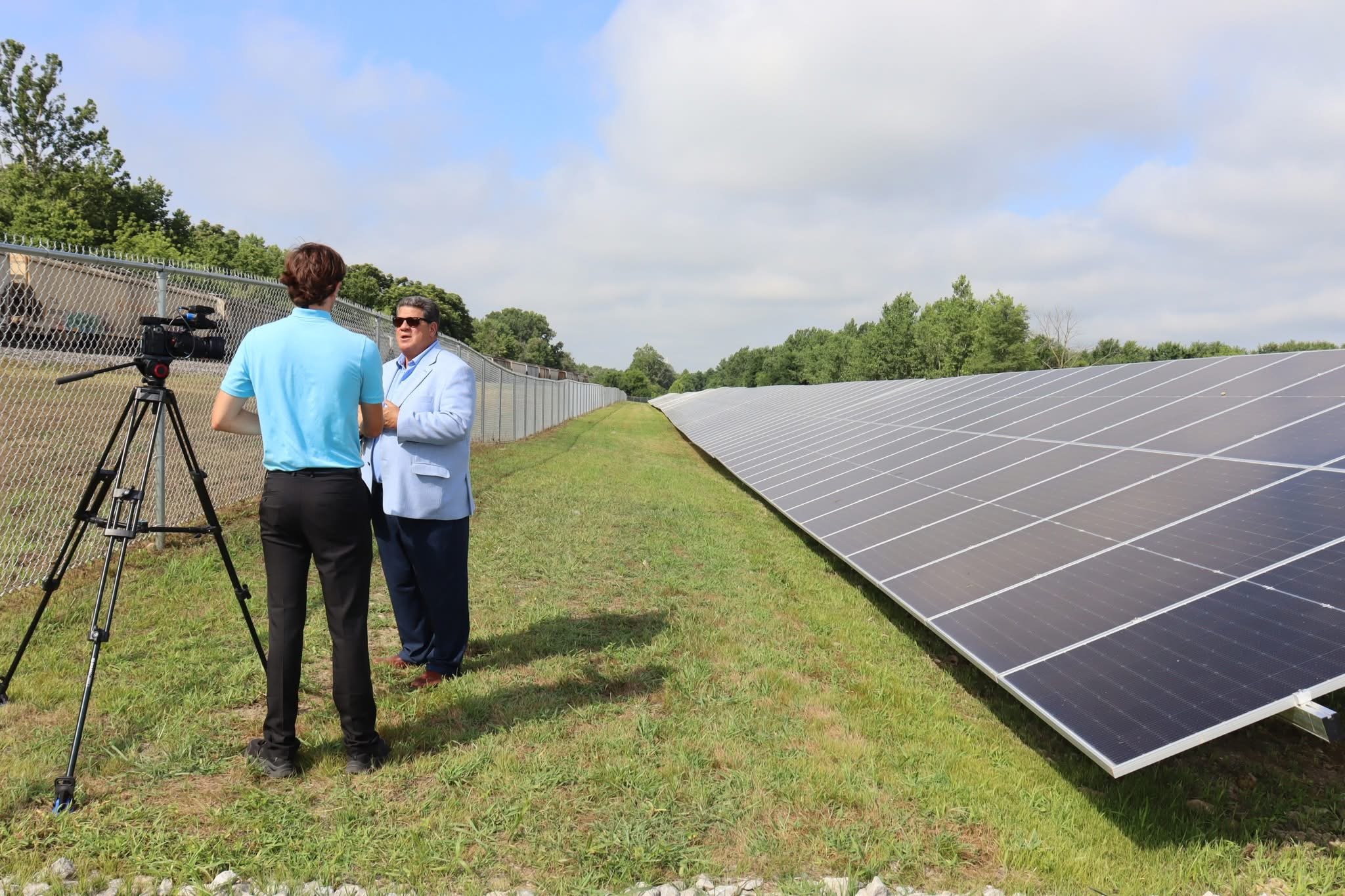 Lafayette Solar Field Ribbon Cutting