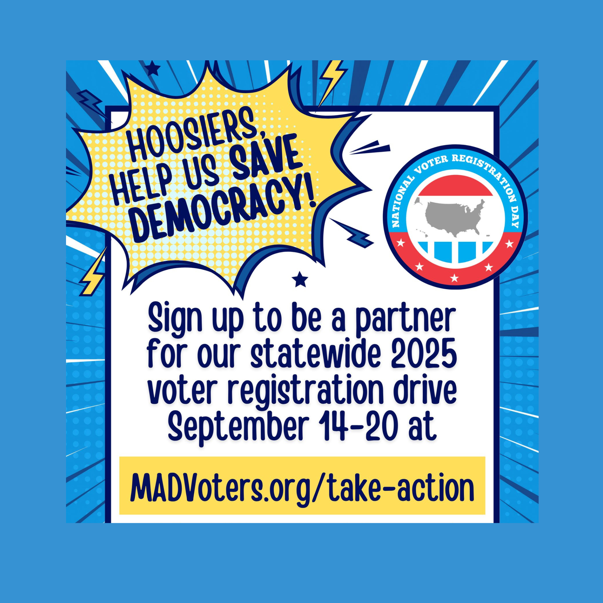 MAD Voters - Voter Registration Drive