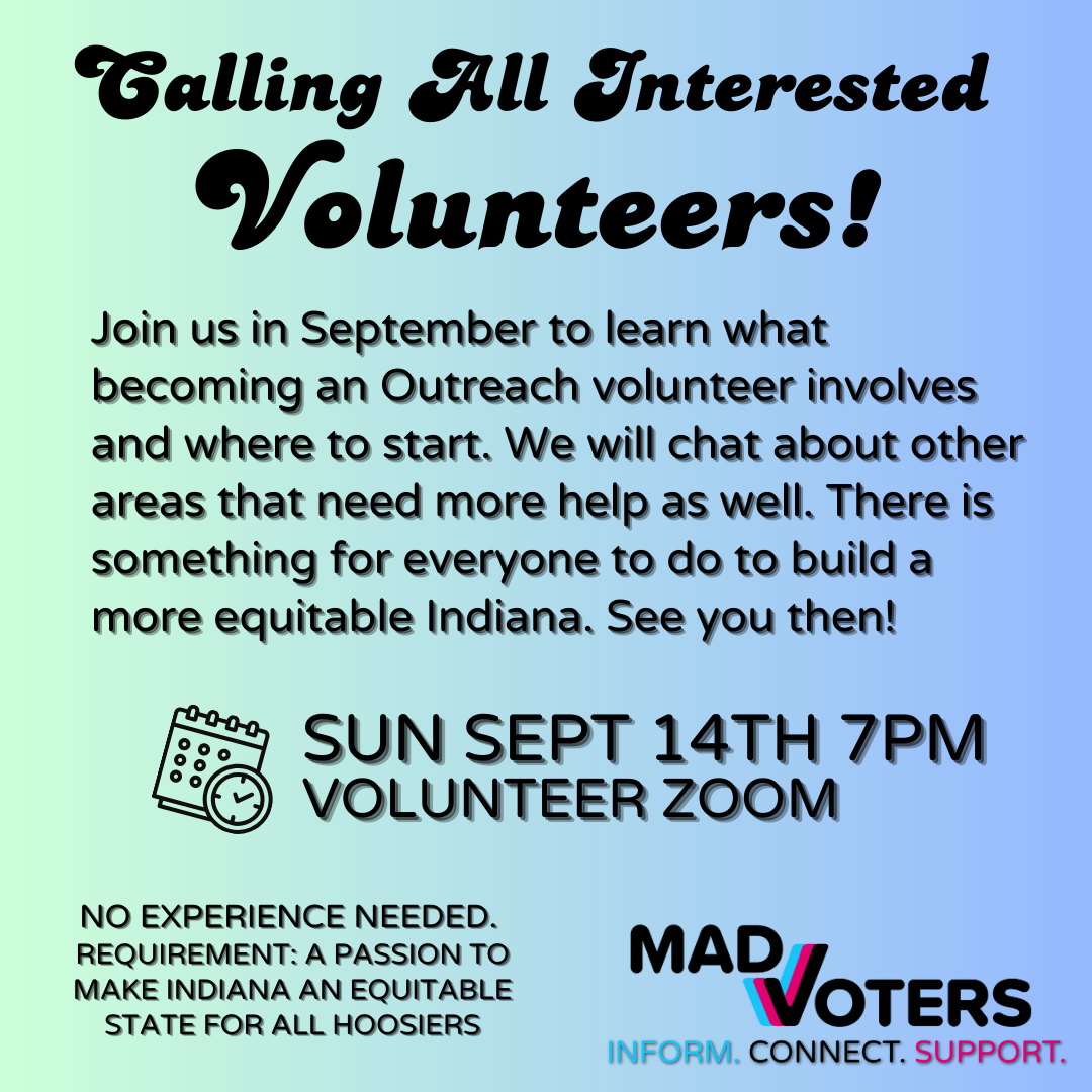 MADVoters Volunteer Interest Meeting